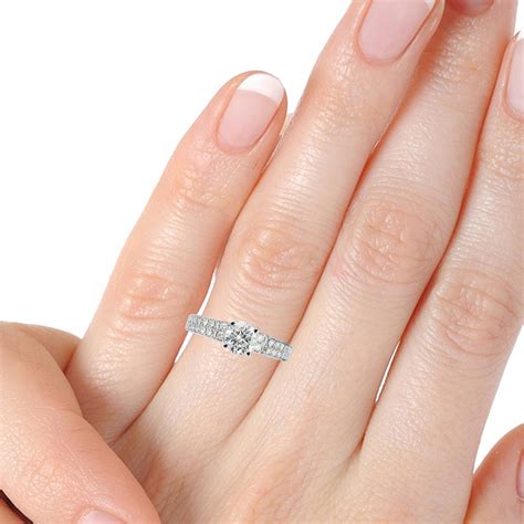 Wearing your engagement and wedding bands separately is culturally and socially acceptable to most people. The Ring Finger - How was it Chosen?