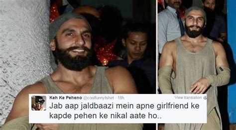 Ranveer Singhs Picture Has Gone Viral Because People Cant Get Over