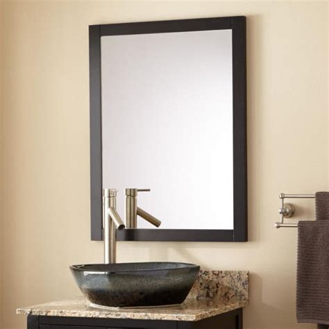 24 Everett Vanity Mirror Black Bathroom Mirrors Decorative Bathroom