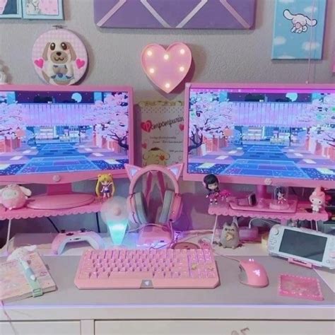 Pin By Lexxiloo On Weeb Aesthetic In 2020 Gamer Room Video Game