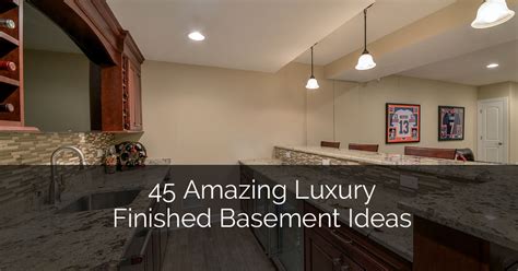 45 Amazing Luxury Finished Basement Ideas Home Remodeling Contractors