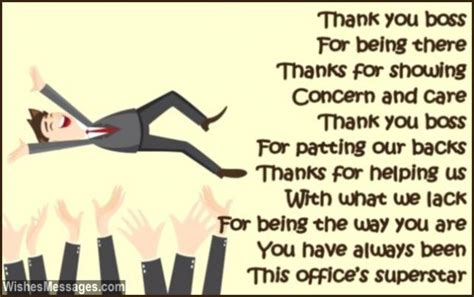 Thank You Poems For Boss Notes To Say Thank You Wishesmessages Com