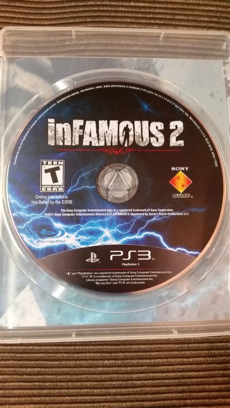 Infamous 2 Sony Playstation 3