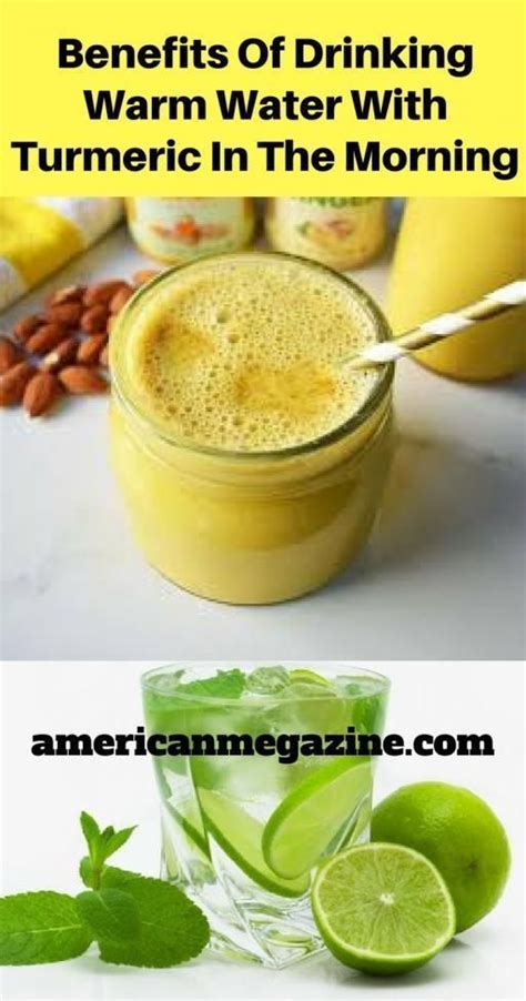 Benefits Of Drinking Warm Water With Turmeric In The Morning American