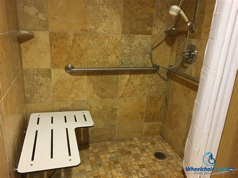 Without a shower, the bathroom can shrink to 37.5 square feet. The Good & Bad of ADA Accessible Hotel Bathrooms ...