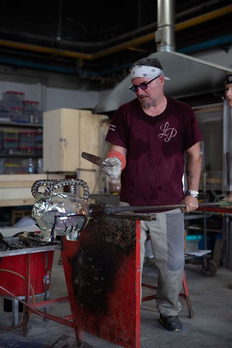 Master Giancarlo Signoretto At Work In Our Murano Glass Factory