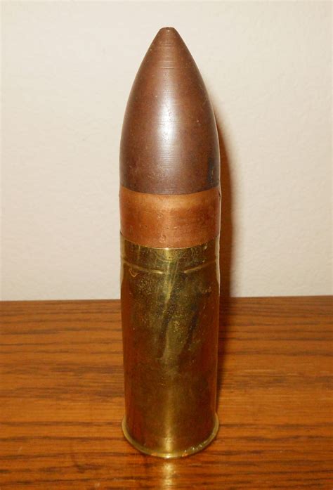 Ww1 Us Army 37cm Hotchkiss 37mm M1916 Complete Round Very Nice