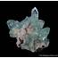Fluorapophyllite On Stilbite  MIX18D 01 Jalgaon India Mineral Specimen