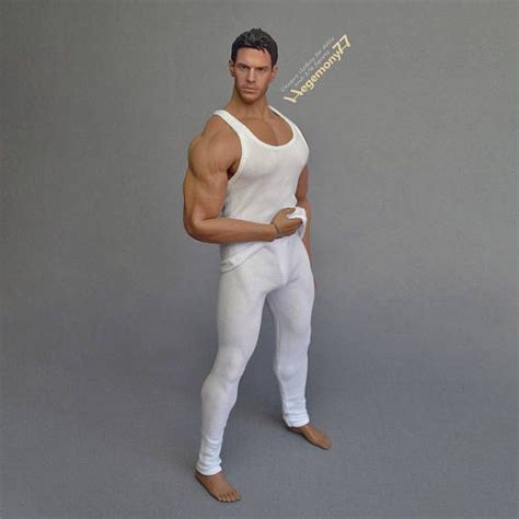 16th Scale Xxl White Leggings For Phicen Tbleague M34 M35 And Hot