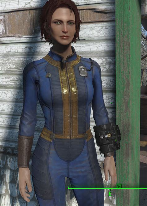 More Defined Vanilla Vault Suit At Fallout 4 Nexus Mods And Community