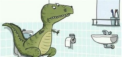 Potty T Rex Funny T Rex Humor Humor Funny Pictures