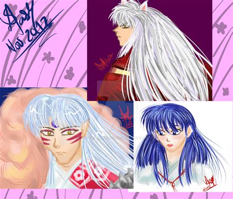 Inuyasha Various Sketches By Healmistress On Deviantart