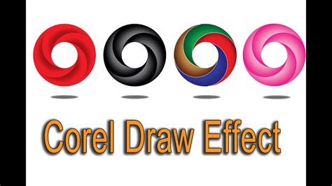 How To Make A Swirl Logo Design In Corel Draw Coreldraw Tutorial In Hindi Corel Draw Tricks