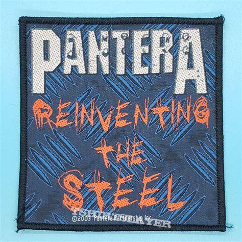 Pantera 2003 Reinventing The Steel Patch Tshirtslayer Tshirt And