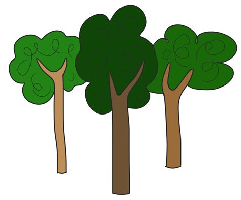 Cartoon Tree Clipart | Free download on ClipArtMag