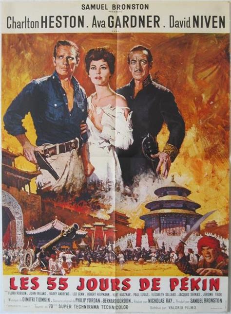 55 Days At Peking Charlton Heston Ava Gardner 1963 Catawiki
