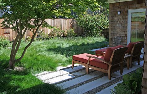 Peaceably backyard landscaping without grass. Your Backyard Landscaping Strategy: Manicured Or Untamed?