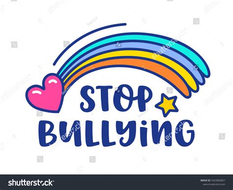Stop Bulling Poster Images Stock Photos Vectors Shutterstock