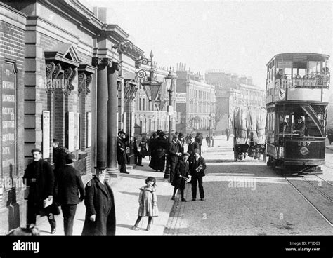 New Cross Road Lewisham London Early 1900s Stock Photo Alamy