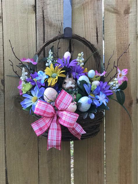 Excited To Share This Item From My Etsy Shop Easter Basket Wreath