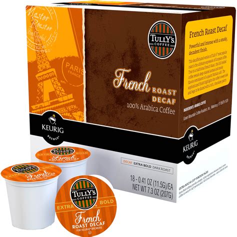 Give our extra bold colombian dark roast a try today. Tully's Coffee French Roast Decaf Extra Bold Dark Roast ...