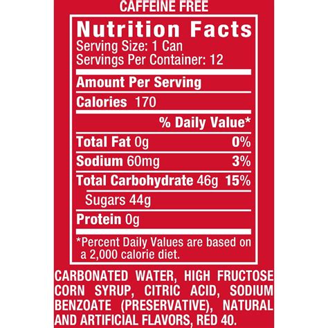 Fanta Strawberry Soda Nutrition Facts Runners High Nutrition