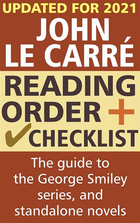 John Le Carré Reading Order And Checklist The Guide To The George Smiley Books And All