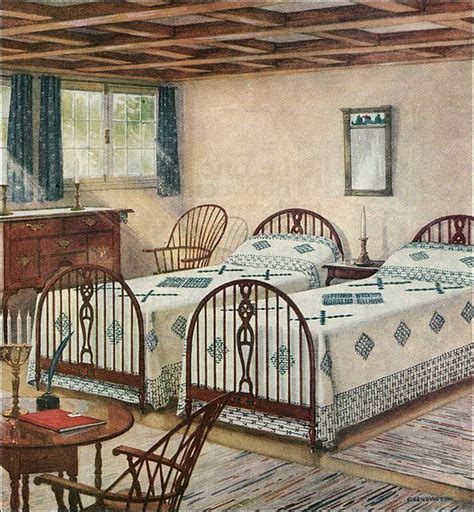 1923 simmons mattress ad by american vintage home via flickr 1920s interior design retro