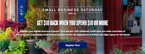 Best american express credit cards for small businesses. Last Call for Small Business Saturday - $10 Free from ...