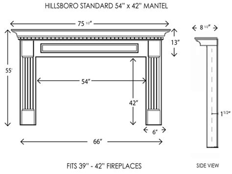 Usually built of brick, stone, or metal, fireplaces are typically made up of a pit opening, mantel, surround, hearth and apron available in various dimensions.com. Wood Fireplace Mantels | Fireplace Mantels | Hillsboro ...