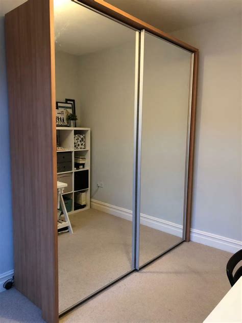 Large Sliding Door Mirrored Wardrobe In Newcastle Tyne And Wear