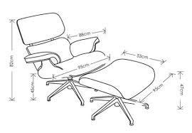 תוצאת תמונה עבור ‪eames lounge chair dwg‬‏ | Мебель, Стул, Картинки