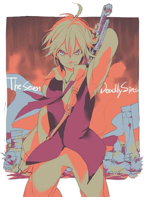 Her sacred treasure is the morning star aldan, a floating orb she can summon at will and often uses in conjunction with her spells and her inherent power infinity. The seven deadly sins! Meliodas so head some!!! | Seven ...