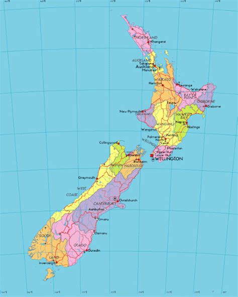 Political Geography Of New Zealand