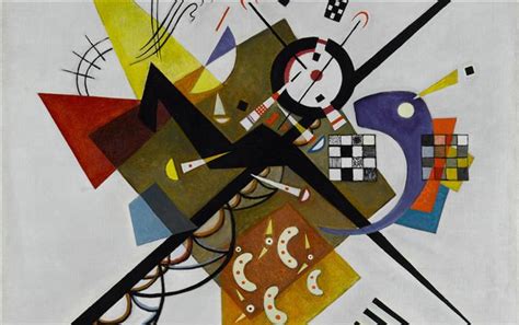 On white ii, as many of his abstract work, is set on a large square canvas. Milwaukee Art Museum shows Wassily Kandinsky works