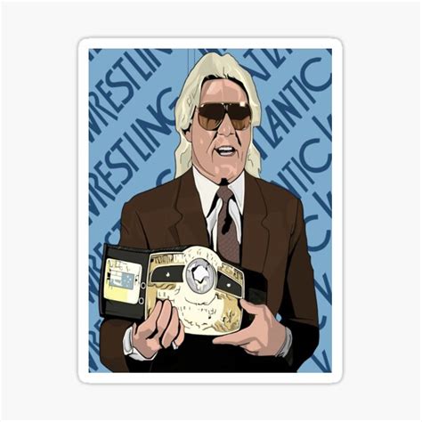 Ric Flair Sticker For Sale By Bjizzle Redbubble