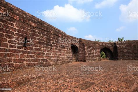 Stone Walls Of The Bekal Fort In Kasargod Kerala India Stock Photo