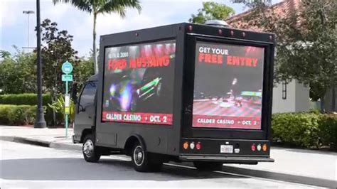 Mobile Digital Led Billboard Advertising Truck Youtube