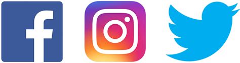 Facebook Instagram Twitter Logos Png Images Amashusho Images And