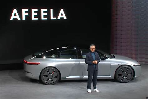 Sony En Hondas Afeela Concept Car Komt Er Op De Weg Tegen 2026