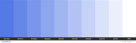 Tints X11 Color Royal Blue 4169e1 Hex Colorswall