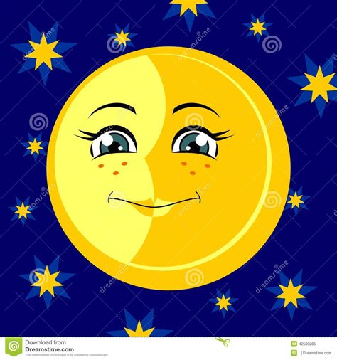 Full Moon Cartoon Clipart 10 Free Cliparts Download Images On