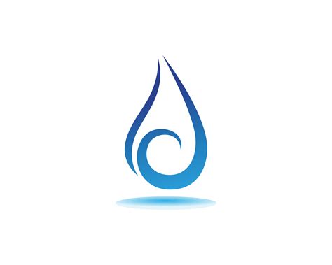 Water Drop Logo Template Vector Illustration Design 609625 Vector Art