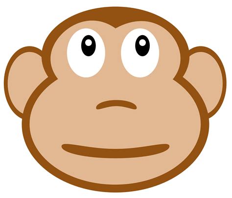 Cartoon Monkey Faces Clipart Best