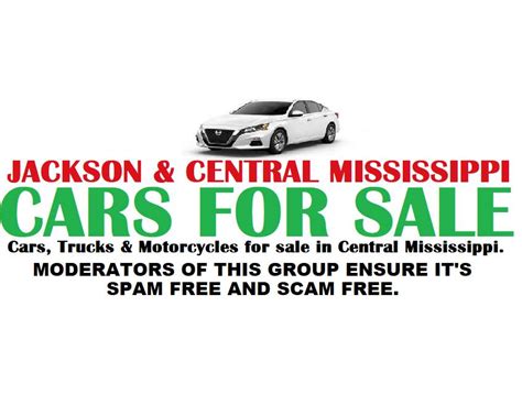 Jackson and Central Mississippi Cars for Sale