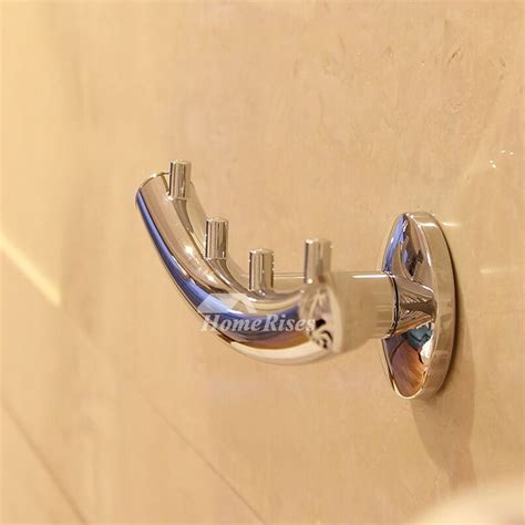 If you are in usa, about 7 days you can receive the parcel. No Drill Brass Robe Hook Chrome Silver For Bathroom