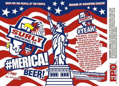 Surly Brewing Introduces Merica Pre Prohibition Style Lager