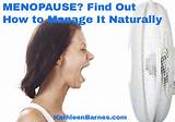 How To Manage Menopause Naturally Photos