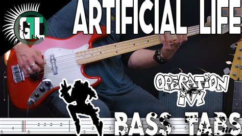 Operation Ivy Artificial Life Bass Cover With Tabs In The Video