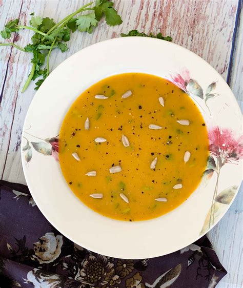 Curried Carrot Celery Soup Recipe By Archana S Kitchen
